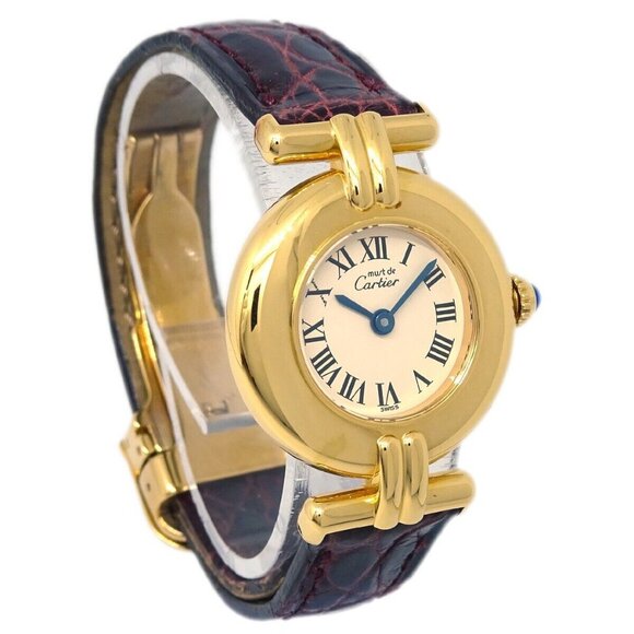 Cartier Ref.W1000654 Must Colisee Quartz Watch Brown - Picture 2 of 8